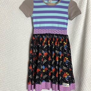 K Pea Stitch character dress